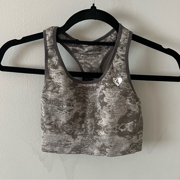 Camo Women’s Best Biker Short and Bra Set - Picture 2 of 5